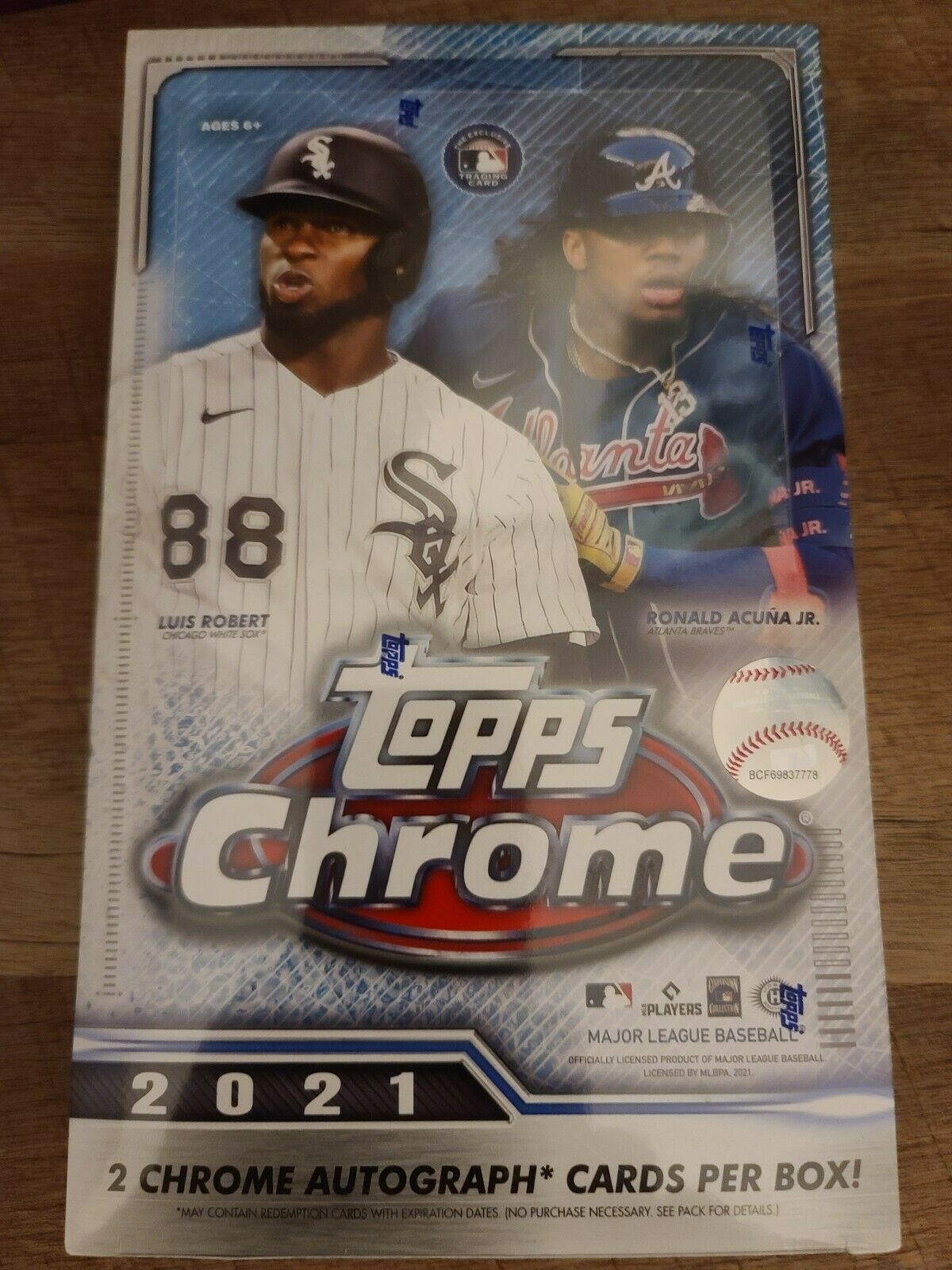2021 TOPPS CHROME BASEBALL HOBBY BOX